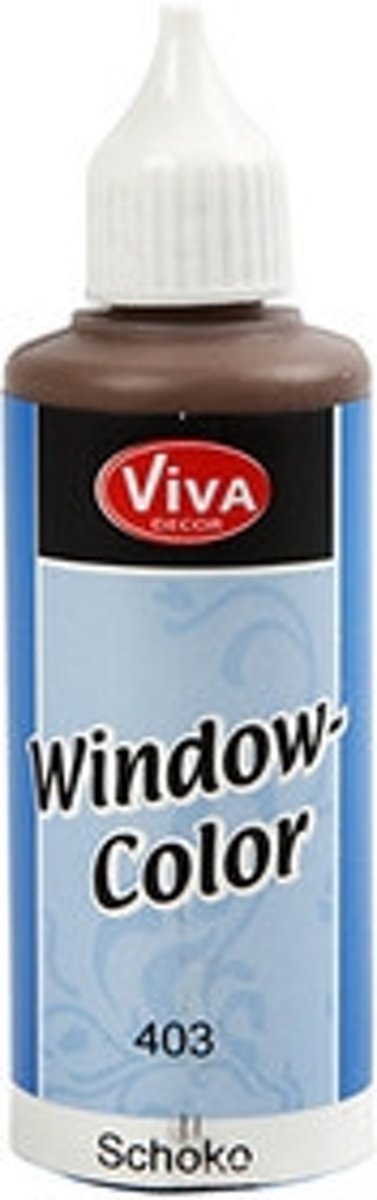 Window Color, chocolate, 80ml [HOB-30408]